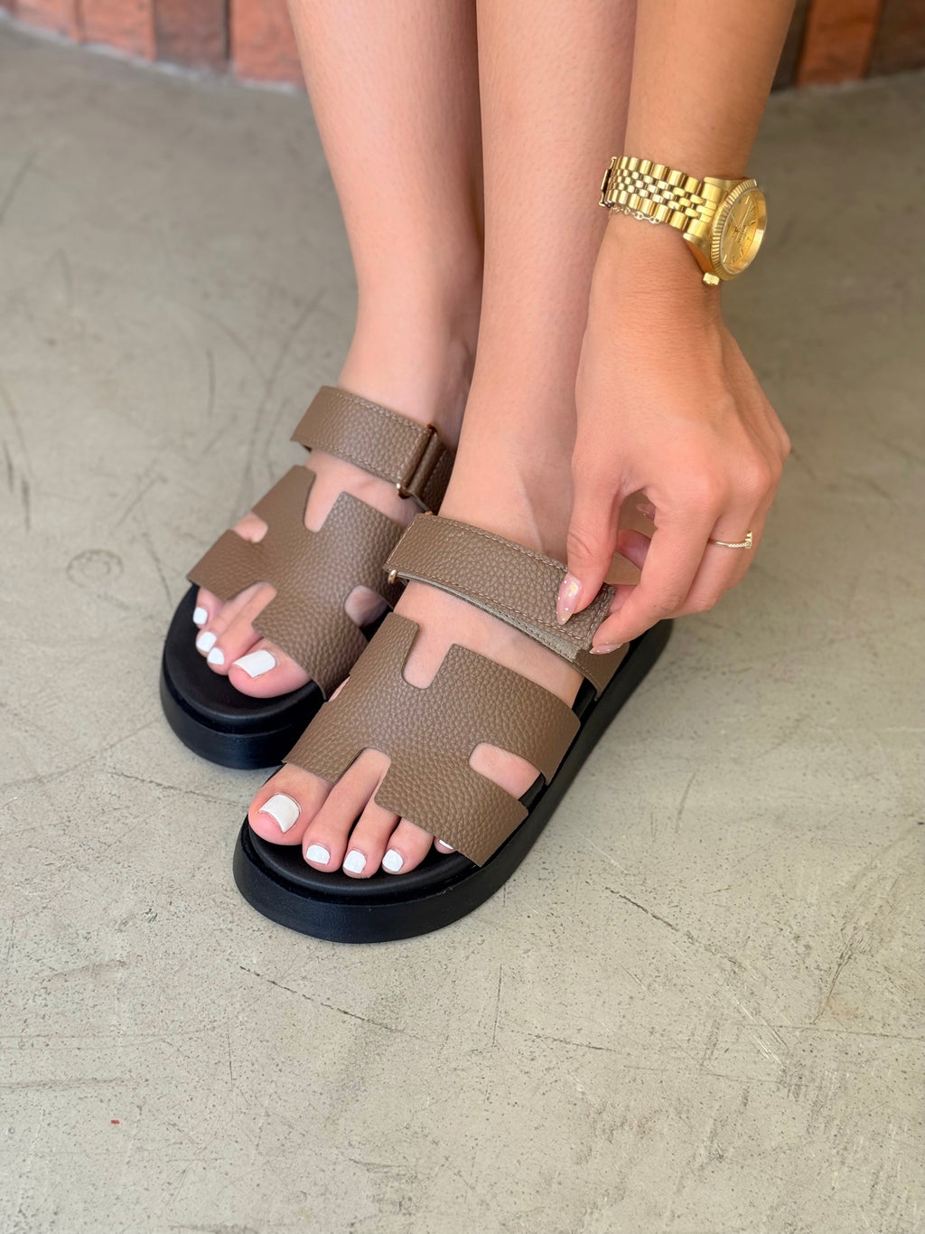 SANDALIA ZULMA MOCCA